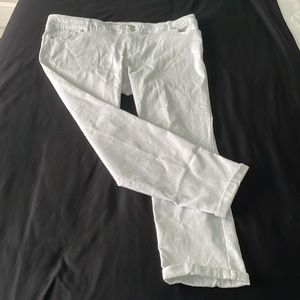 Women’s white Capri jeans - Revolt